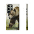 Grizzly Bear in a Field - Impact Resistant Phone Case Samsung Galaxy S23 Ultra Matte